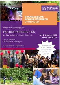 Einladung zum Tag der offenen Tür