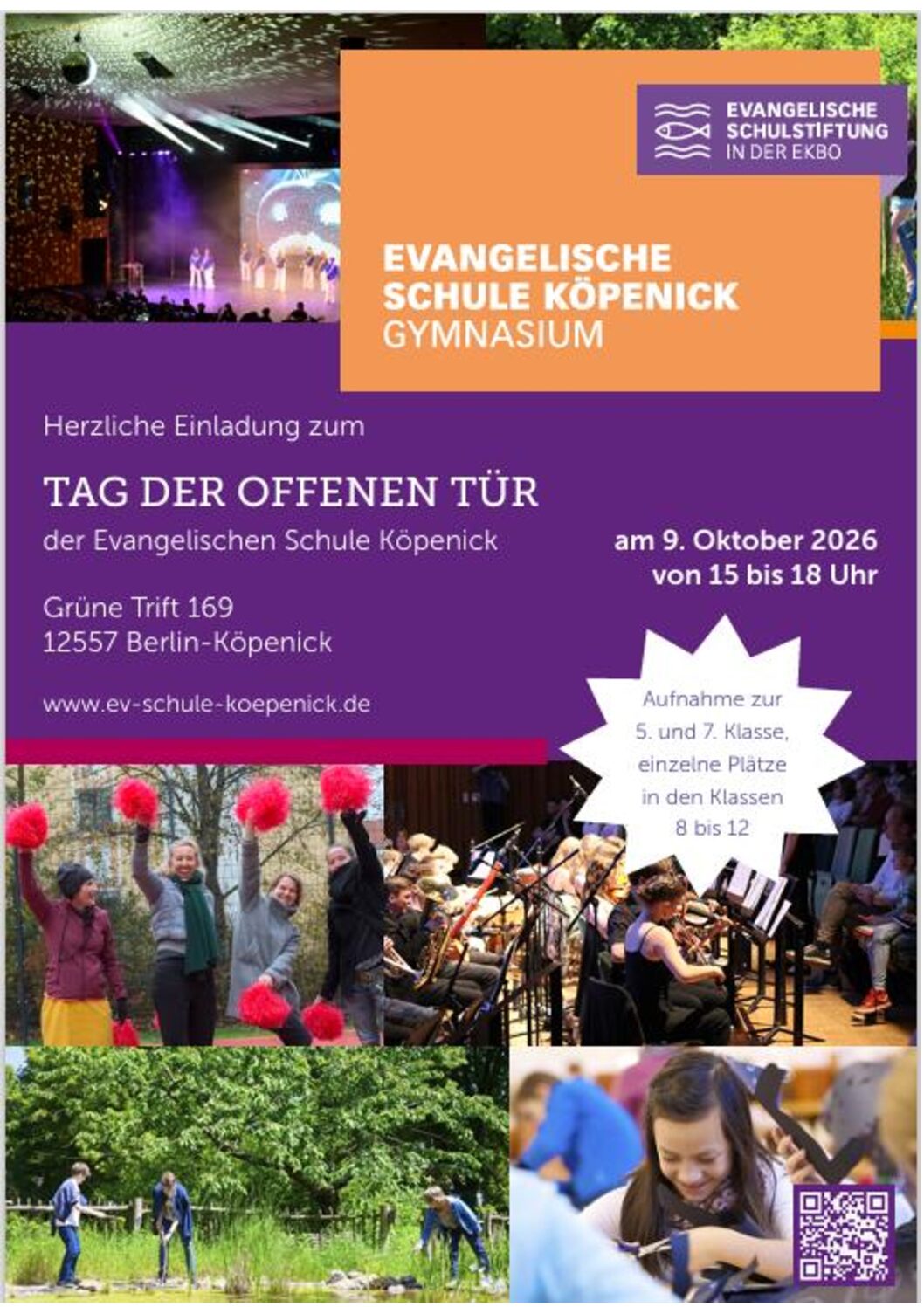 Einladung zum Tag der offenen Tür